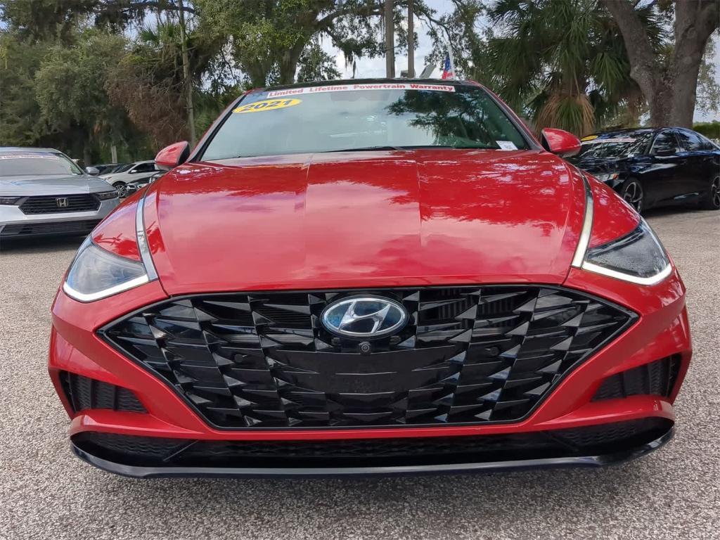 used 2021 Hyundai Sonata car, priced at $15,998
