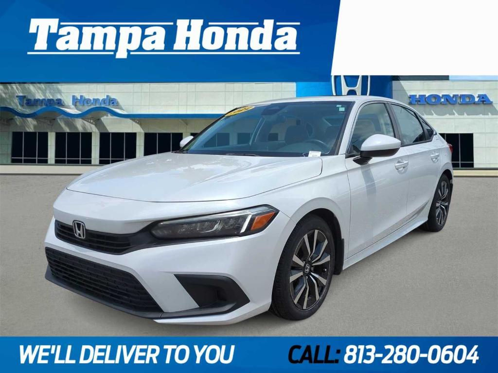 used 2022 Honda Civic car, priced at $20,525