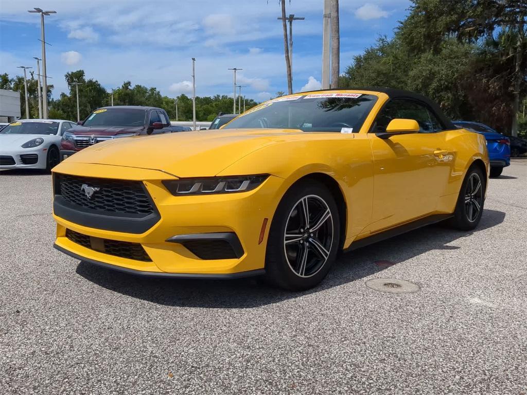 used 2024 Ford Mustang car, priced at $26,454