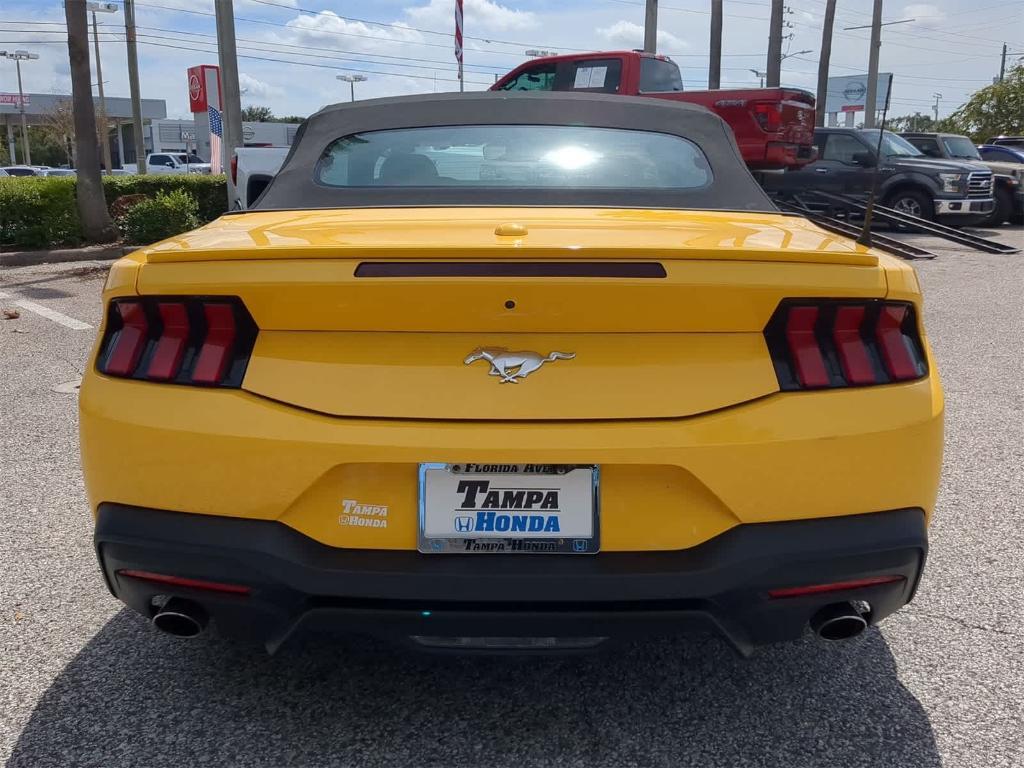 used 2024 Ford Mustang car, priced at $26,454