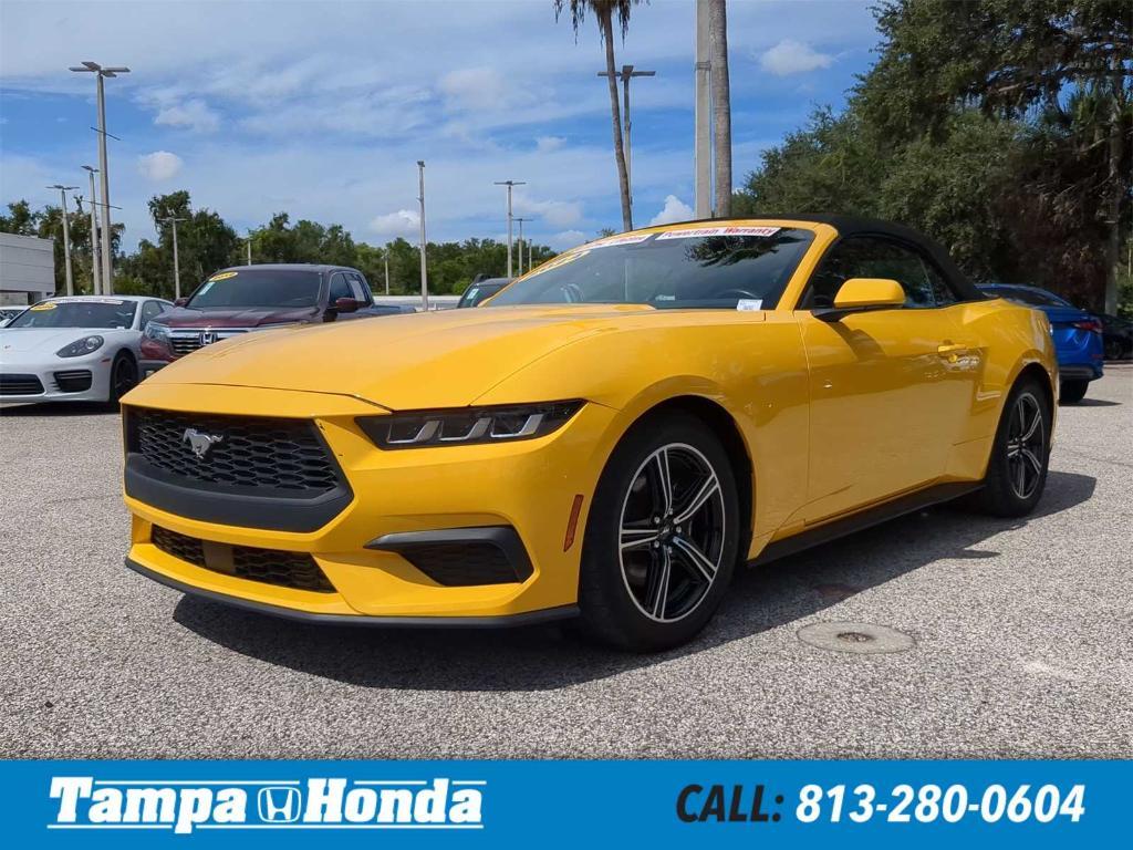used 2024 Ford Mustang car, priced at $26,454