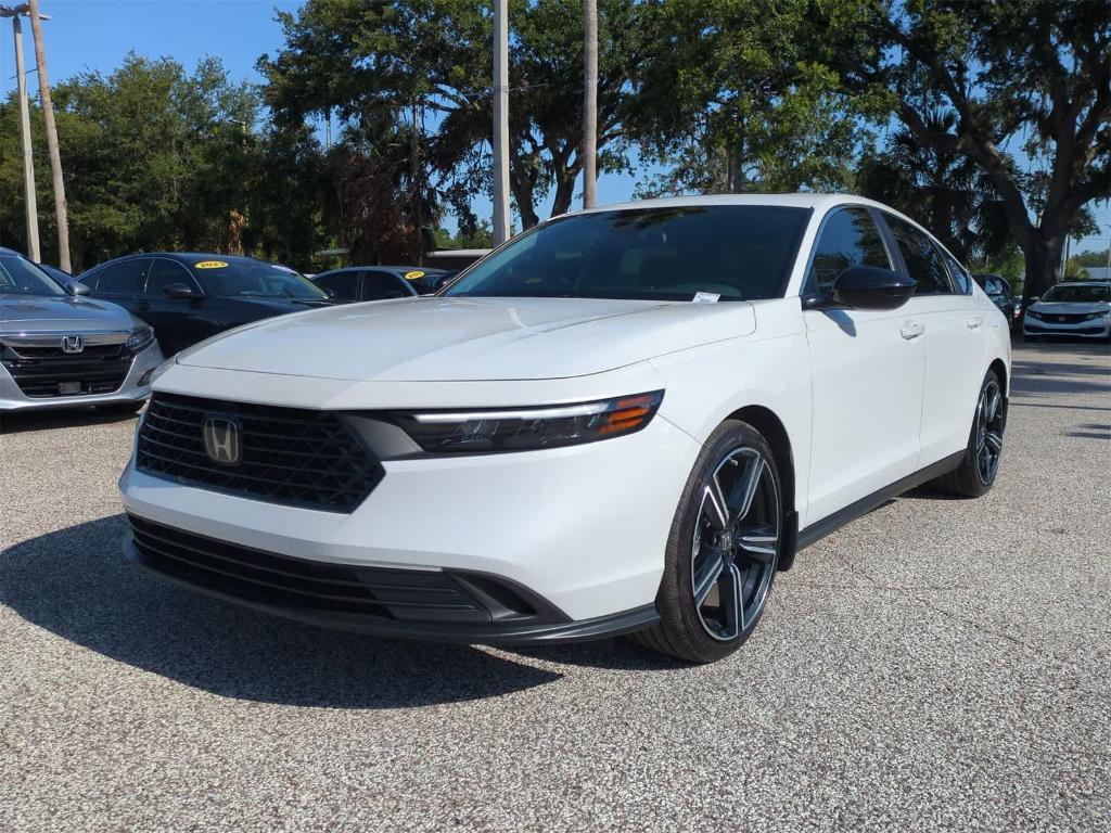 used 2024 Honda Accord Hybrid car, priced at $25,652