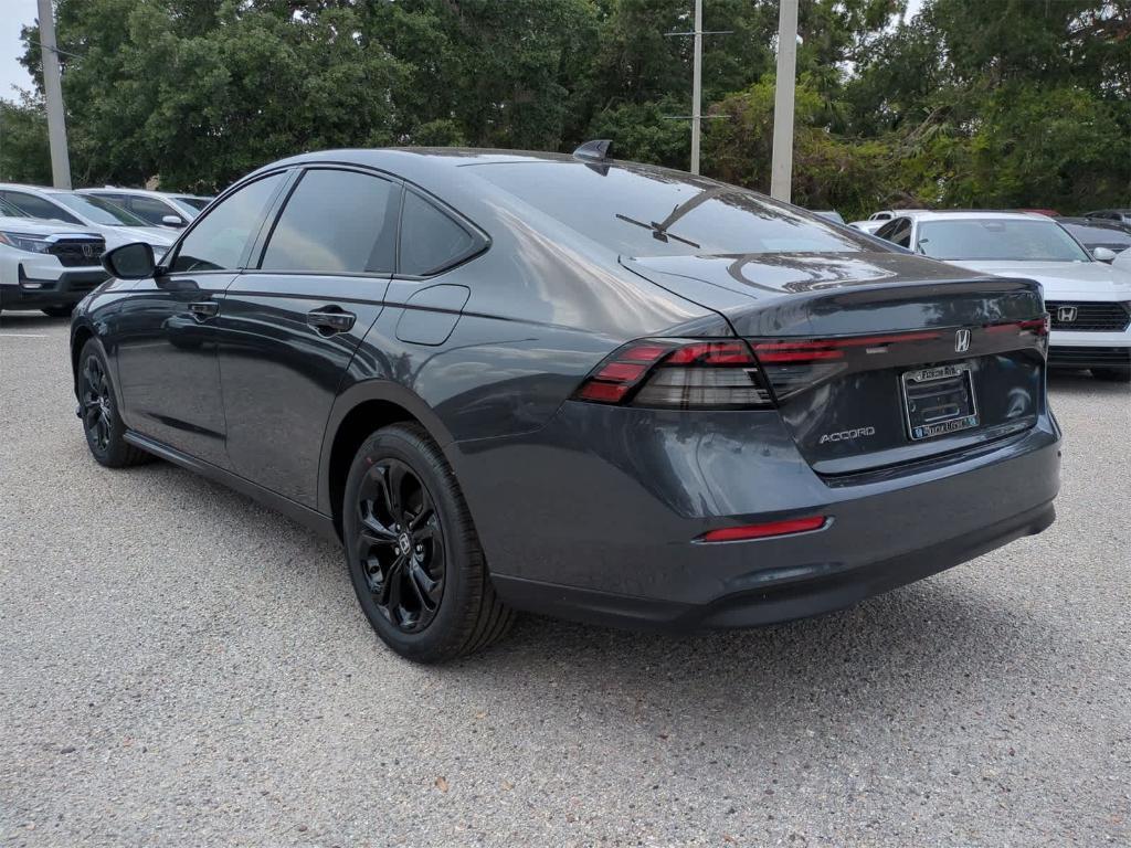 new 2025 Honda Accord car, priced at $30,802