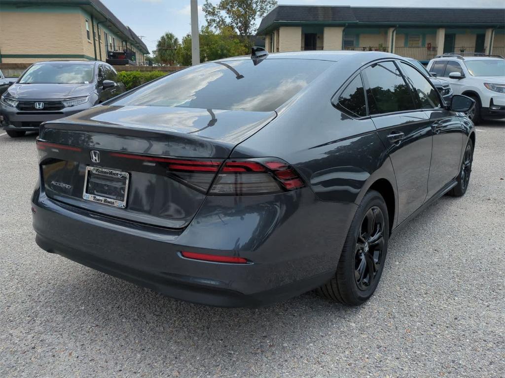 new 2025 Honda Accord car, priced at $30,802