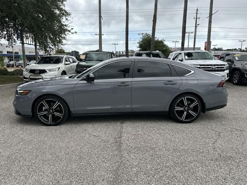 used 2023 Honda Accord Hybrid car, priced at $24,275