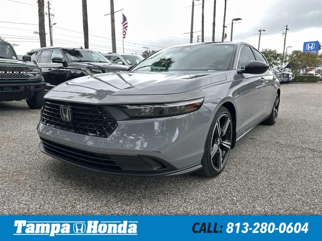 used 2023 Honda Accord Hybrid car, priced at $24,275