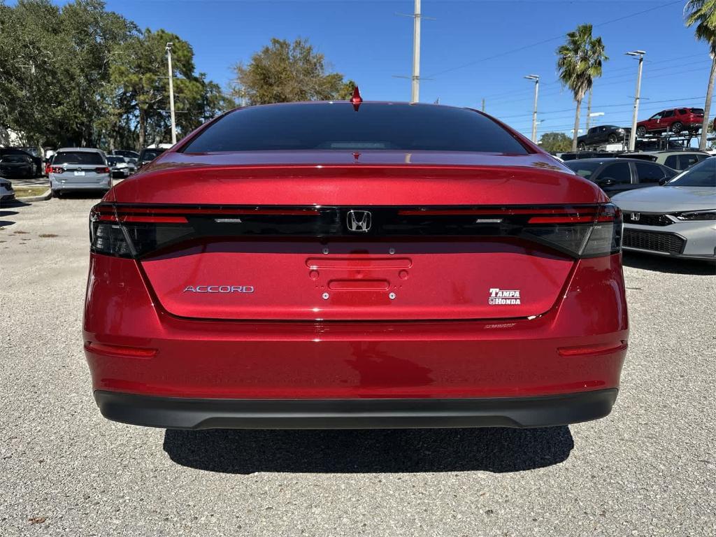 new 2025 Honda Accord car, priced at $28,986