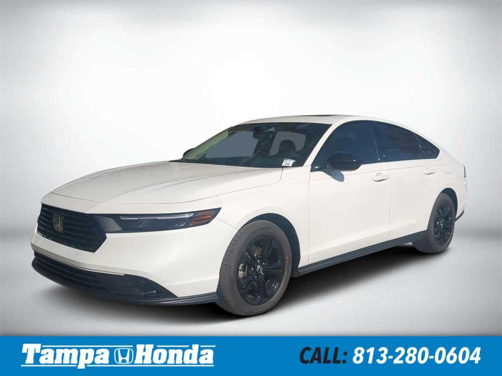 new 2025 Honda Accord car, priced at $31,200