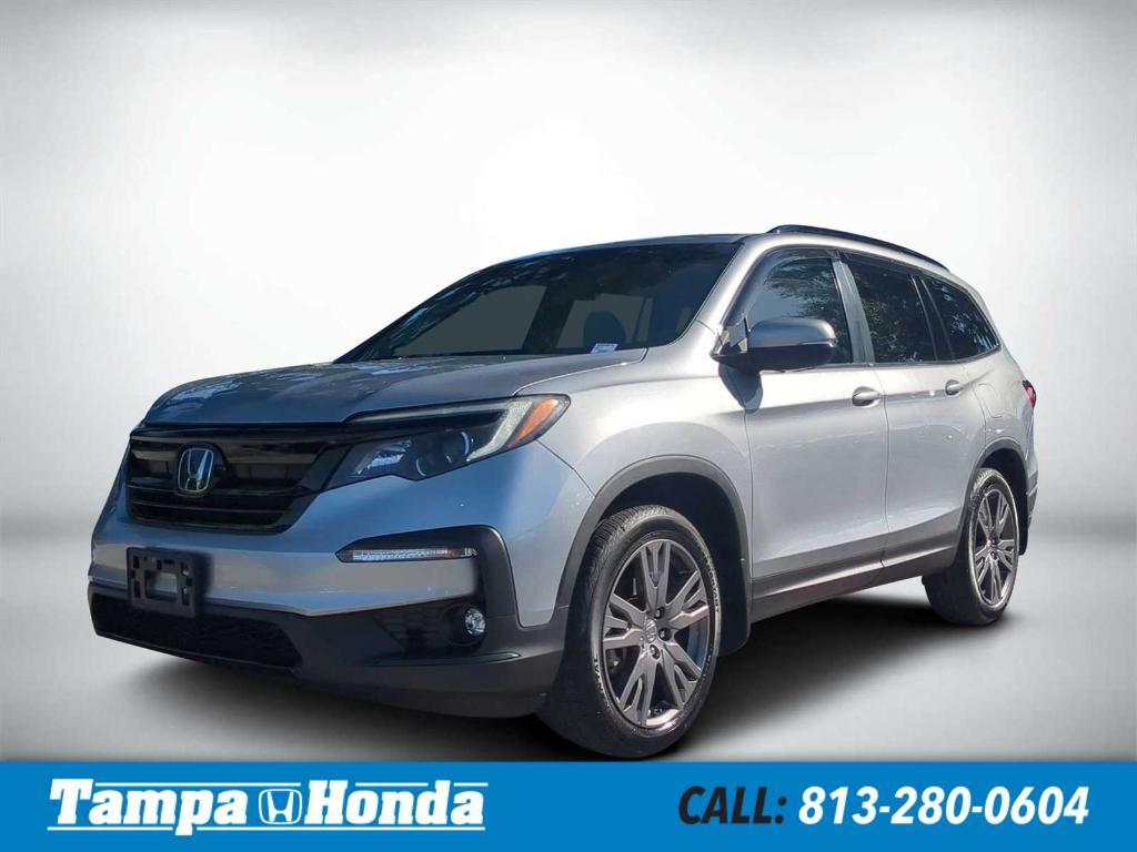 used 2022 Honda Pilot car, priced at $23,811