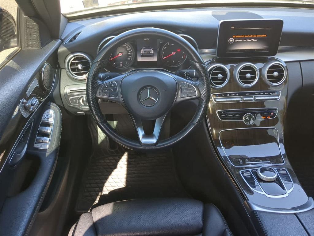 used 2018 Mercedes-Benz C-Class car, priced at $17,999