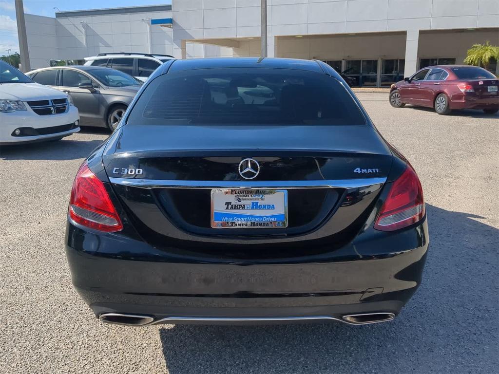 used 2018 Mercedes-Benz C-Class car, priced at $17,999