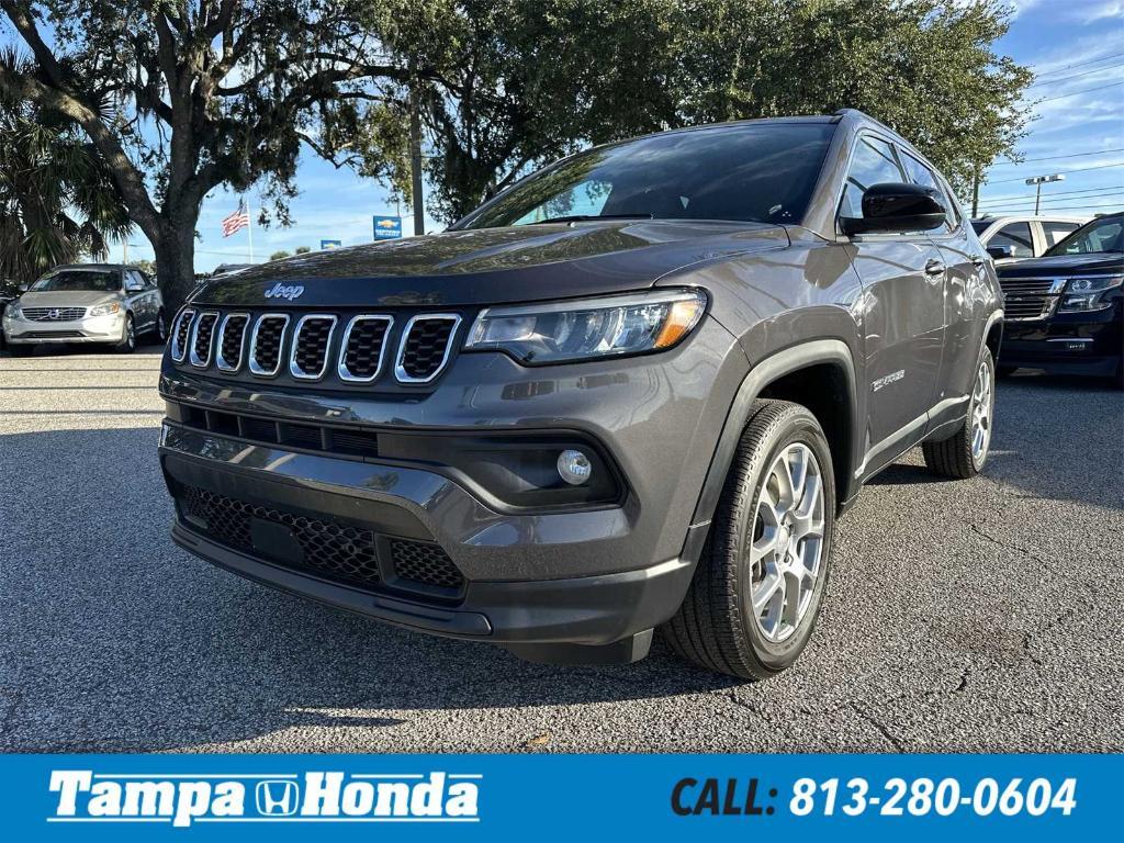 used 2024 Jeep Compass car, priced at $23,746