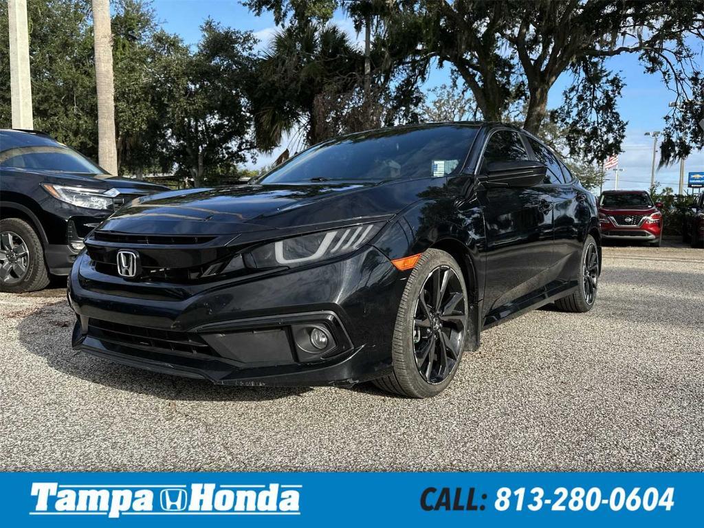 used 2019 Honda Civic car, priced at $14,021