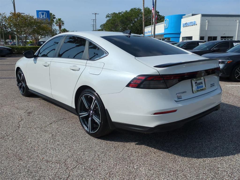 used 2023 Honda Accord Hybrid car, priced at $24,623