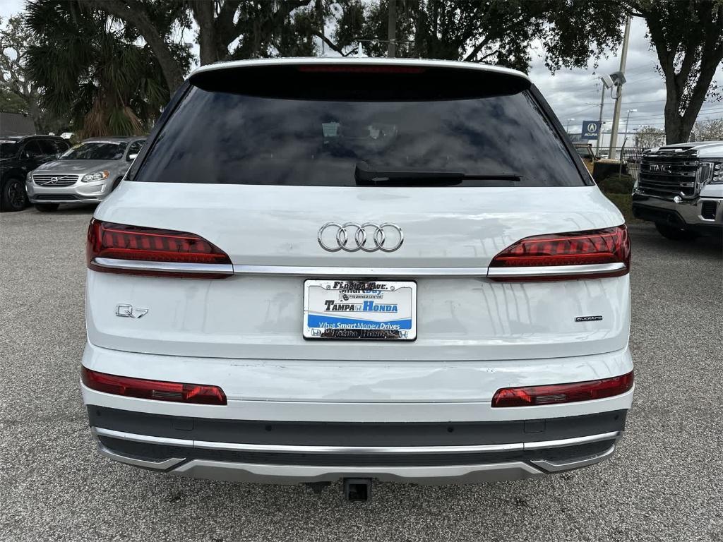 used 2021 Audi Q7 car, priced at $30,338