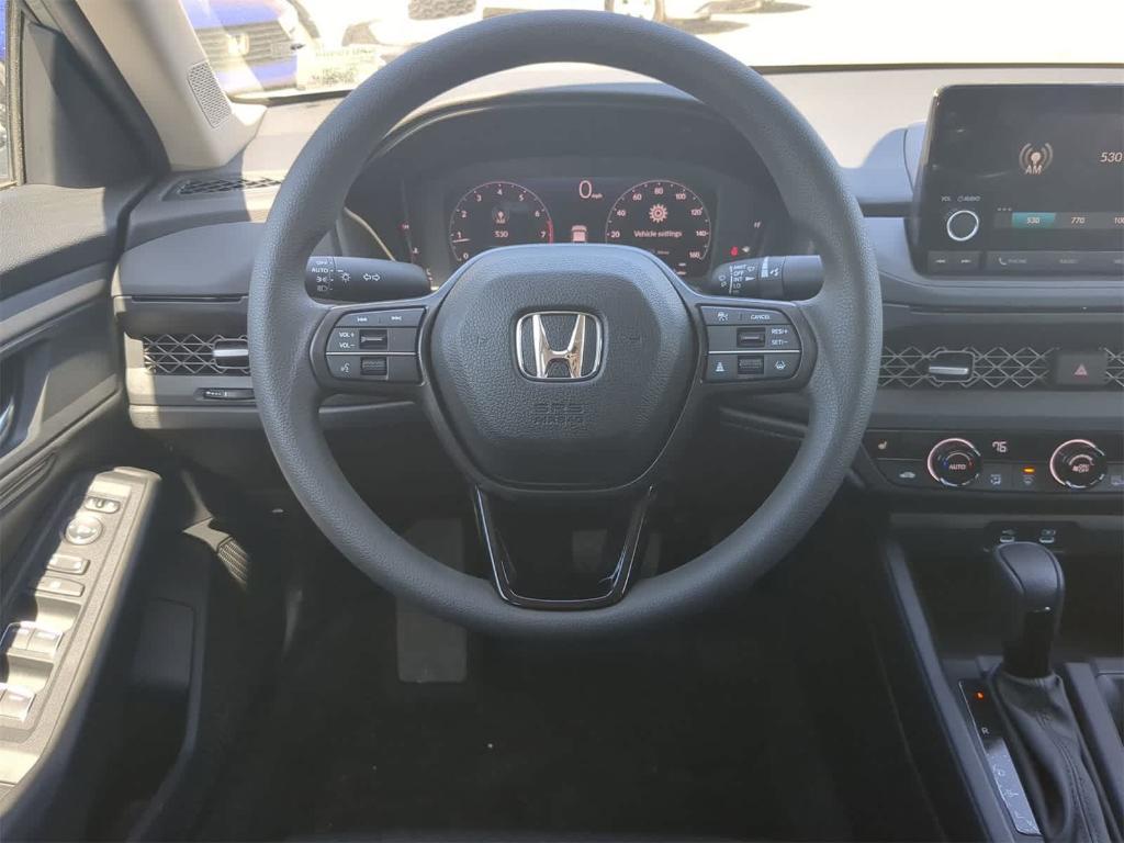 new 2025 Honda Accord car, priced at $31,200