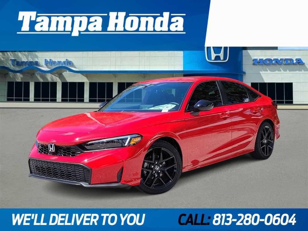 new 2025 Honda Civic car, priced at $26,525
