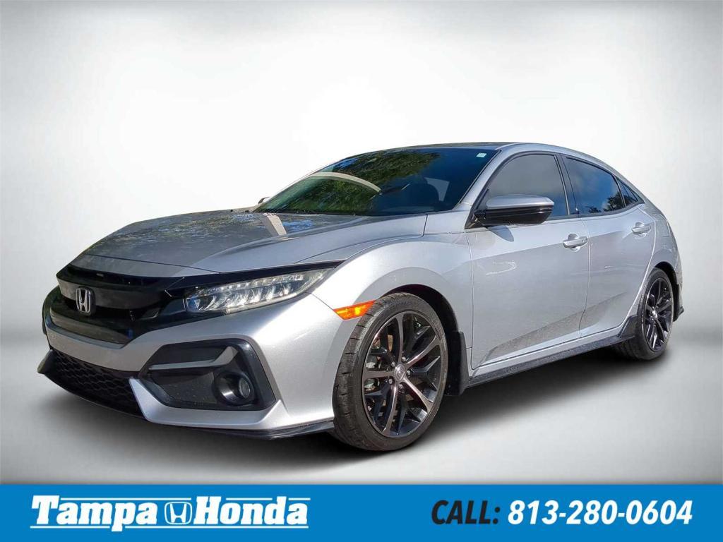 used 2020 Honda Civic car, priced at $24,497