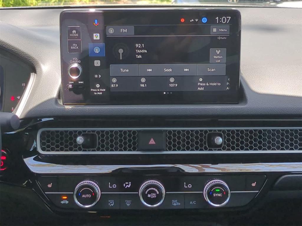 new 2025 Honda Civic Hybrid car, priced at $31,394