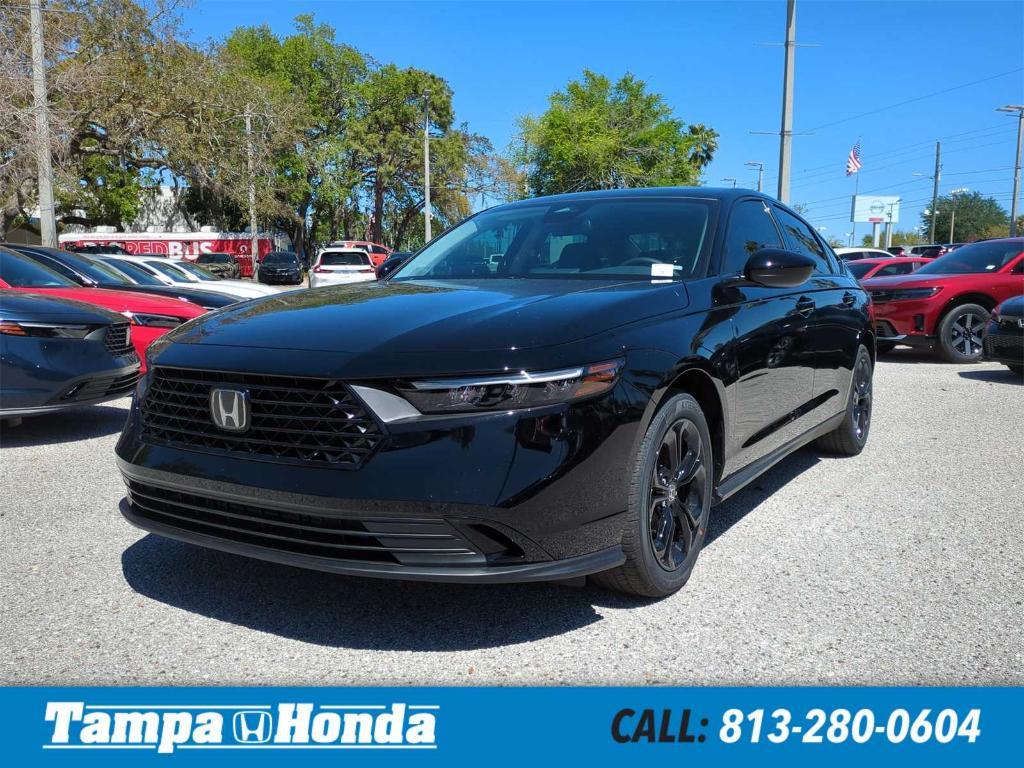 new 2025 Honda Accord car, priced at $30,802