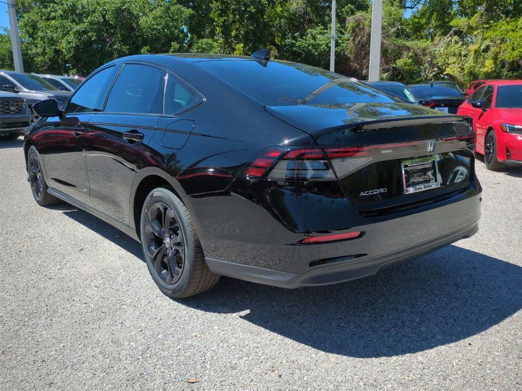 new 2025 Honda Accord car, priced at $30,802