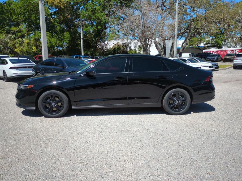 new 2025 Honda Accord car, priced at $30,802