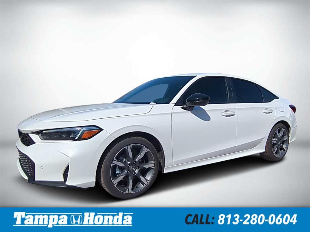 new 2025 Honda Civic Hybrid car, priced at $31,827