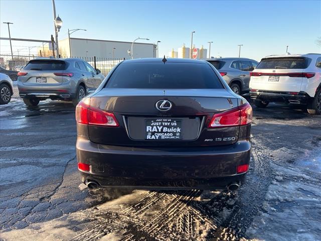 used 2012 Lexus IS 250 car, priced at $13,995