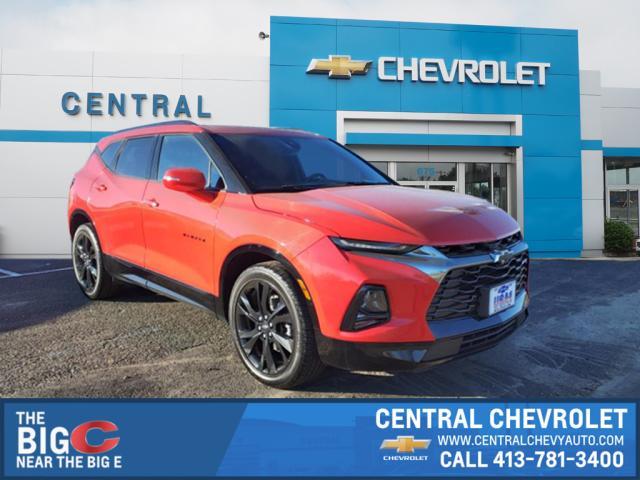 used 2021 Chevrolet Blazer car, priced at $34,995