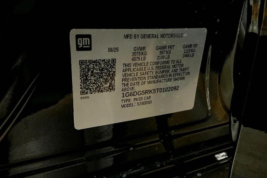 new 2026 Cadillac CT4 car, priced at $50,245