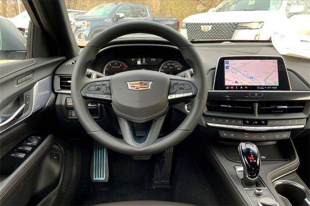new 2025 Cadillac CT4-V car, priced at $55,265