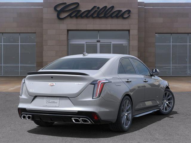 new 2025 Cadillac CT4-V car, priced at $55,265