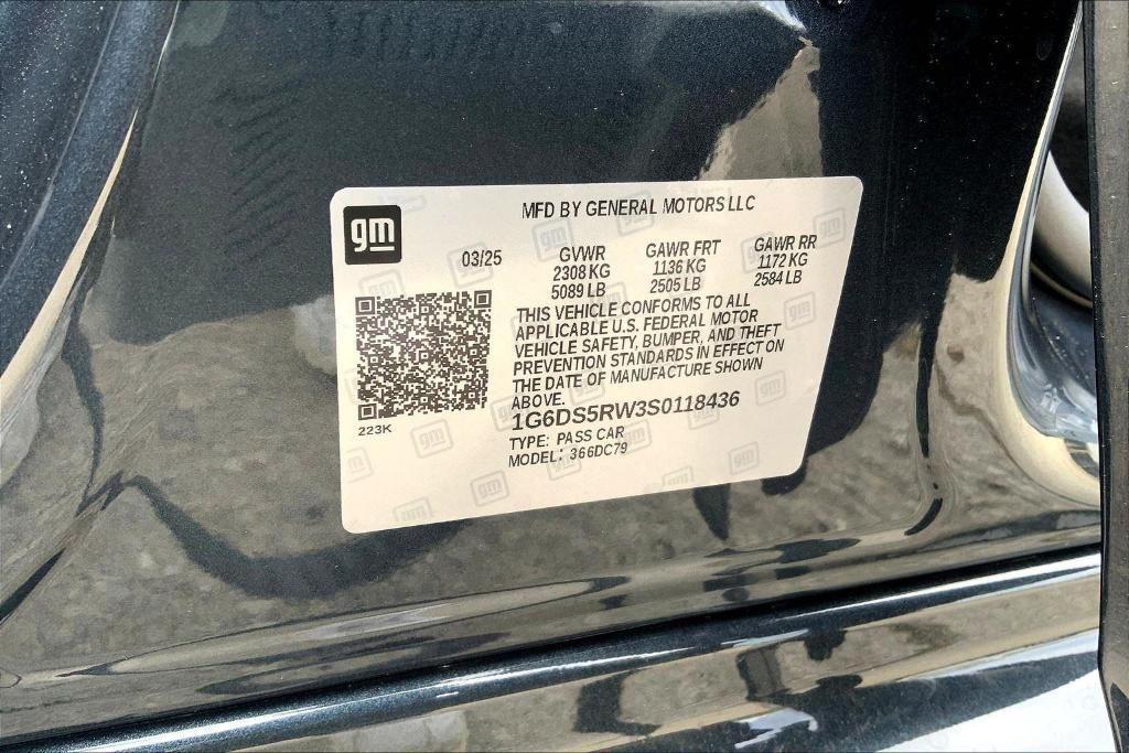 new 2025 Cadillac CT5 car, priced at $60,559