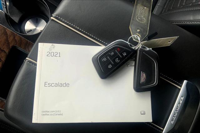 used 2021 Cadillac Escalade car, priced at $65,873