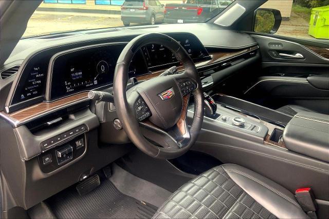 used 2021 Cadillac Escalade car, priced at $65,873