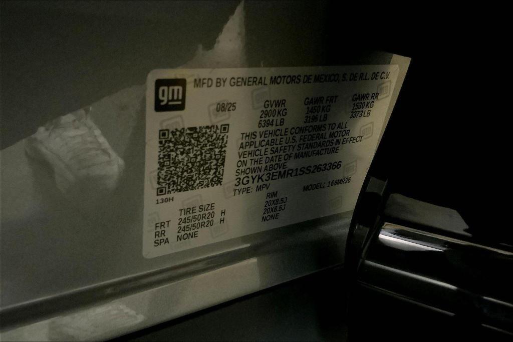 new 2025 Cadillac OPTIQ car, priced at $55,914