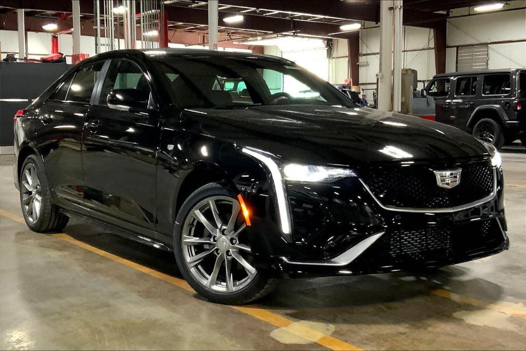 new 2025 Cadillac CT4 car, priced at $47,240