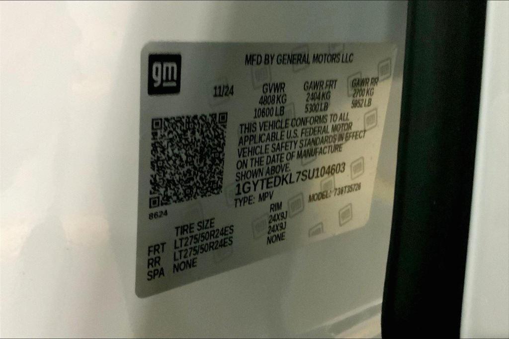new 2025 Cadillac Escalade IQ car, priced at $123,340