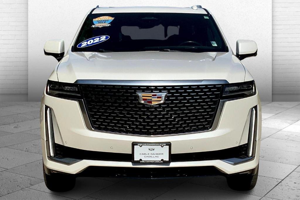 used 2022 Cadillac Escalade ESV car, priced at $57,731