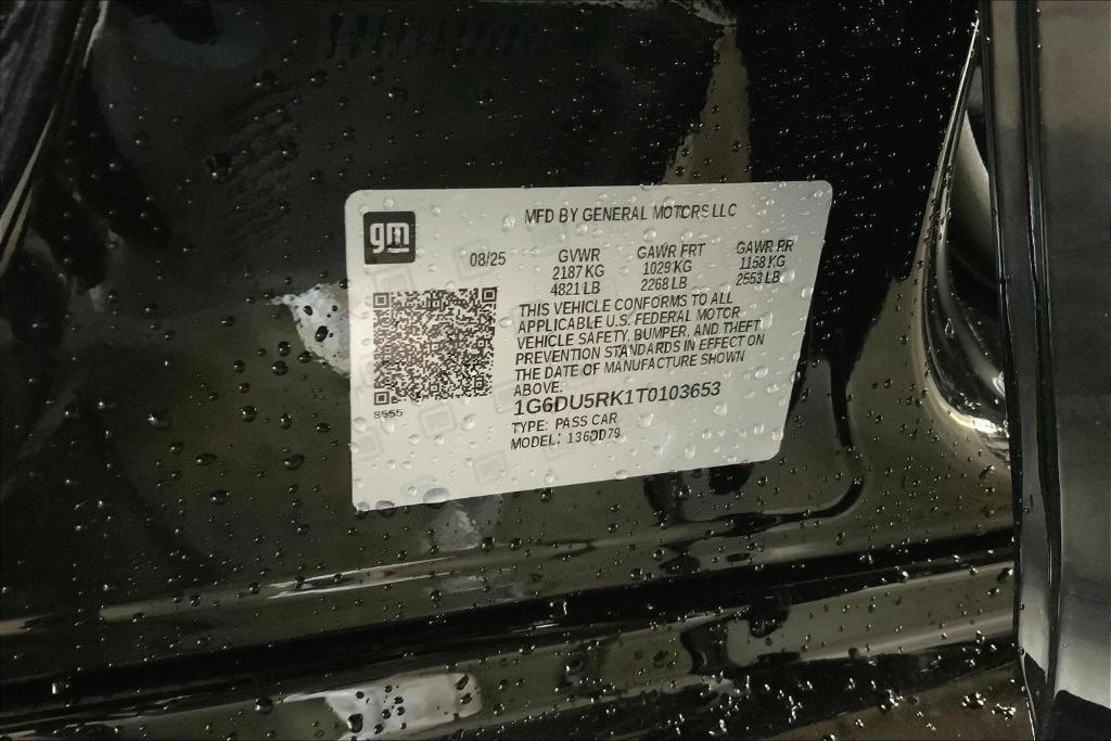 new 2026 Cadillac CT5 car, priced at $58,915