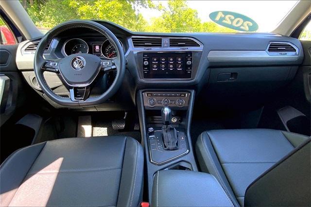 used 2021 Volkswagen Tiguan car, priced at $19,842