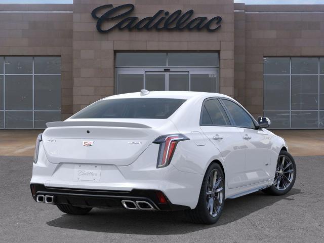 new 2026 Cadillac CT4-V car, priced at $55,745
