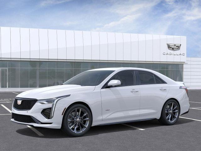new 2026 Cadillac CT4-V car, priced at $55,745