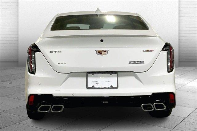 new 2026 Cadillac CT4-V car, priced at $55,745