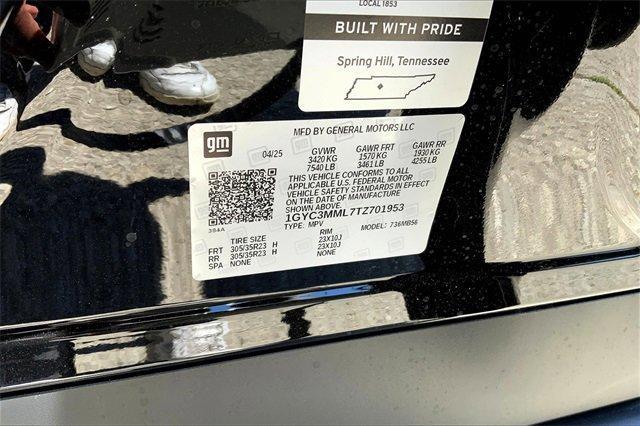 new 2026 Cadillac VISTIQ car, priced at $95,215