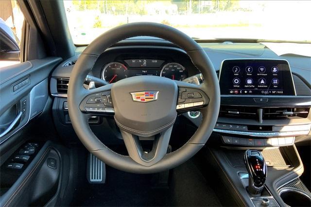 new 2025 Cadillac CT4-V car, priced at $52,540