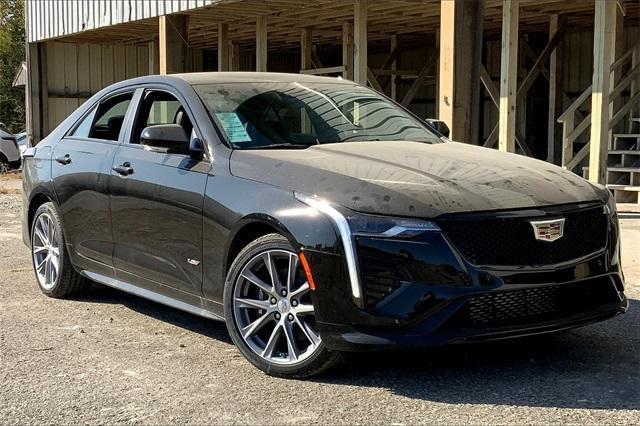 new 2025 Cadillac CT4-V car, priced at $52,540