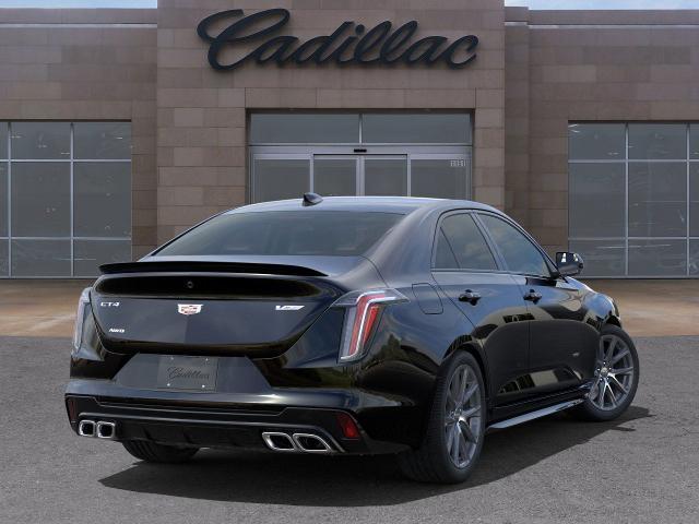 new 2025 Cadillac CT4-V car, priced at $52,540