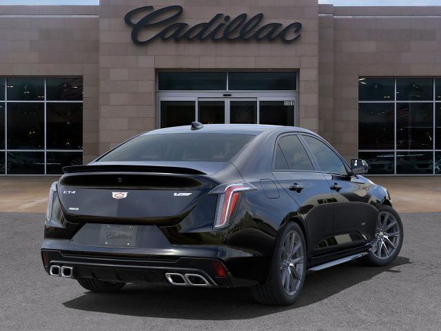 new 2025 Cadillac CT4-V car, priced at $52,540