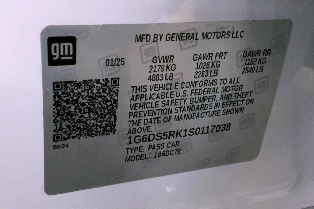 new 2025 Cadillac CT5 car, priced at $55,035